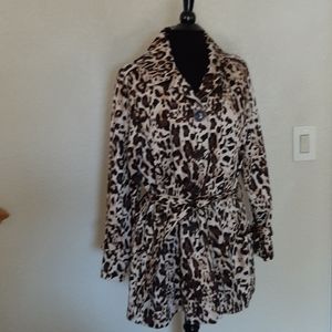 Animal Print Jacket SZ L